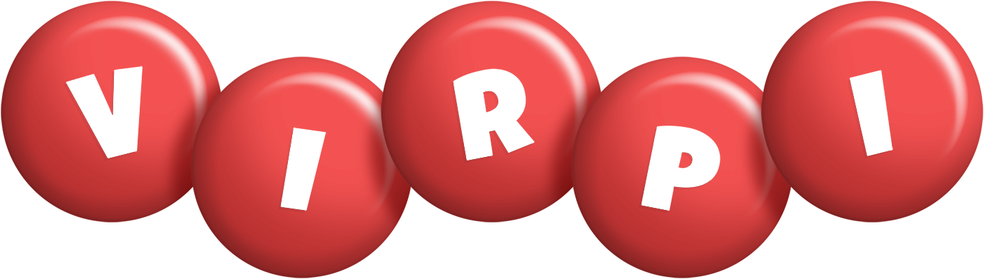 Virpi candy-red logo