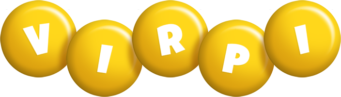 Virpi candy-yellow logo
