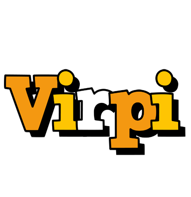 Virpi cartoon logo