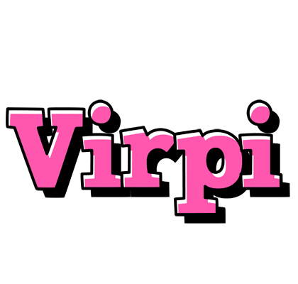Virpi girlish logo