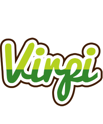 Virpi golfing logo