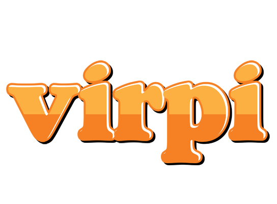 Virpi orange logo
