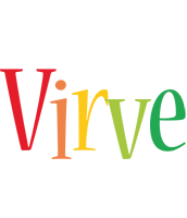 Virve birthday logo