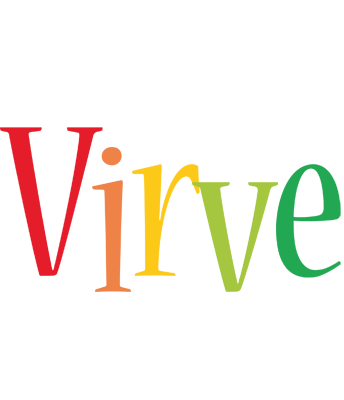 Virve birthday logo