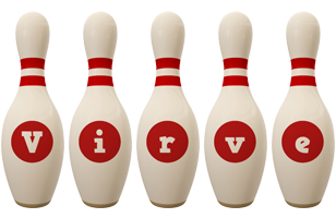 Virve bowling-pin logo