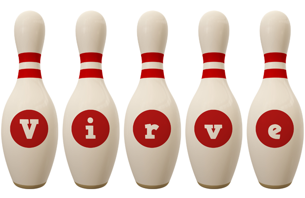 Virve bowling-pin logo