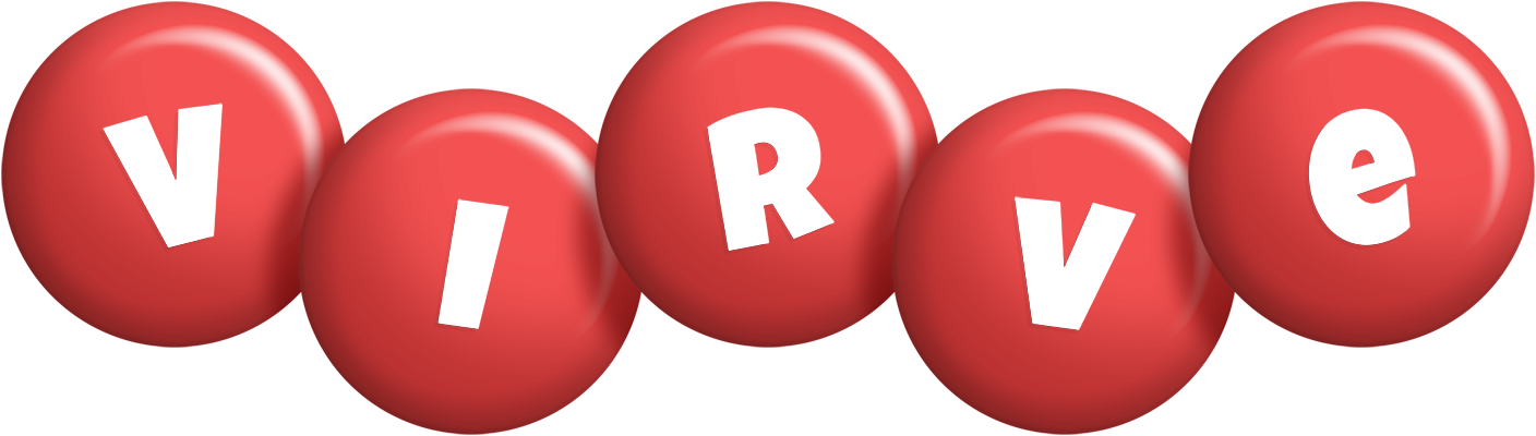 Virve candy-red logo