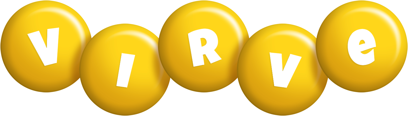 Virve candy-yellow logo