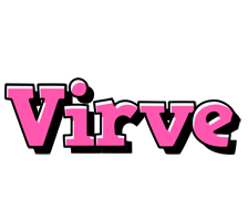 Virve girlish logo