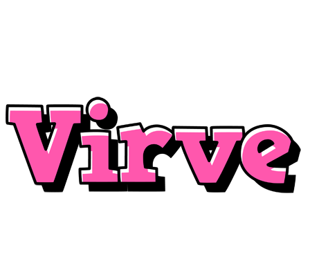 Virve girlish logo