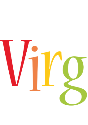 Vir�g birthday logo
