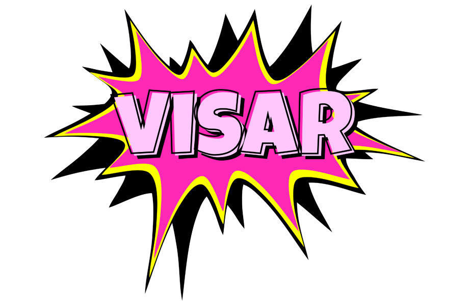 Visar badabing logo