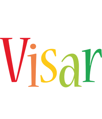 Visar birthday logo