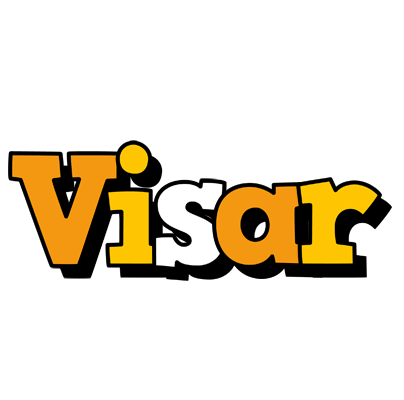 Visar cartoon logo