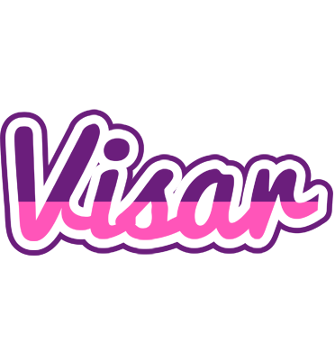 Visar cheerful logo