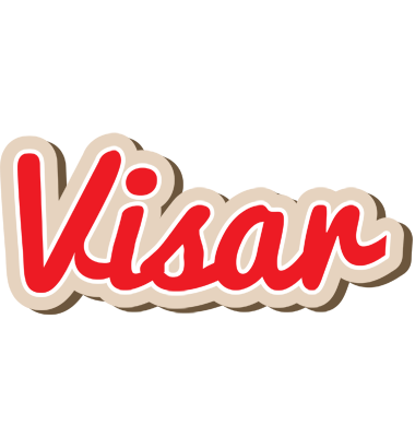 Visar chocolate logo