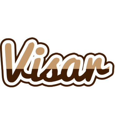 Visar exclusive logo