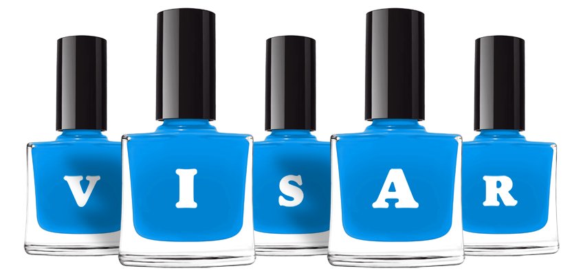 Visar glossy logo