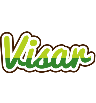 Visar golfing logo