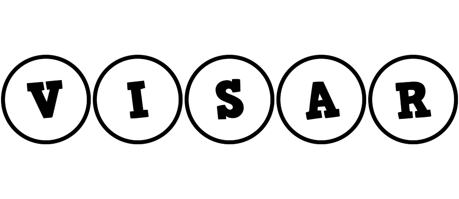 Visar handy logo