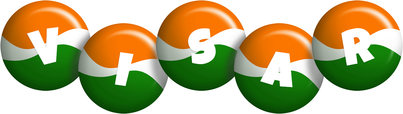 Visar india logo