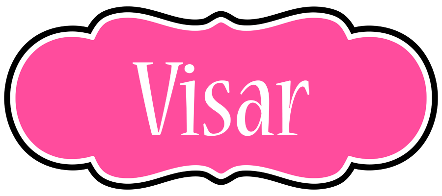 Visar invitation logo