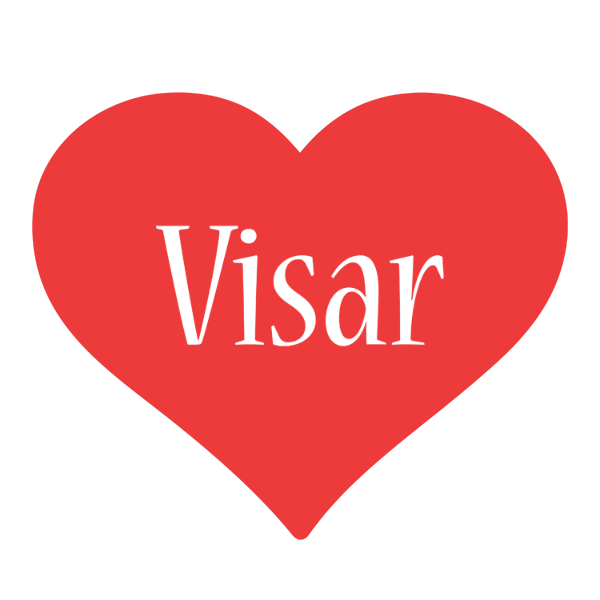Visar love logo