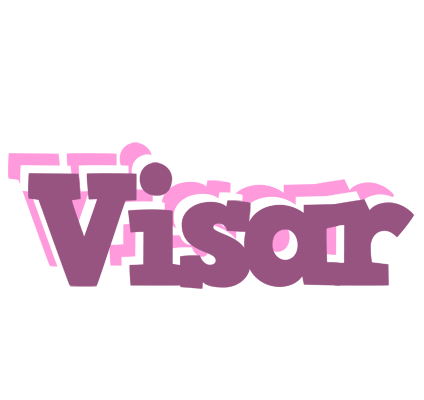 Visar relaxing logo