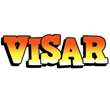 Visar sunset logo