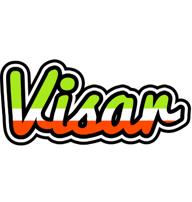 Visar superfun logo