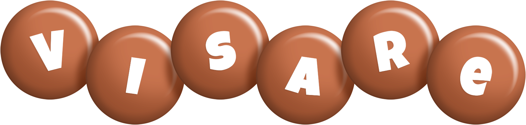 Visare candy-brown logo