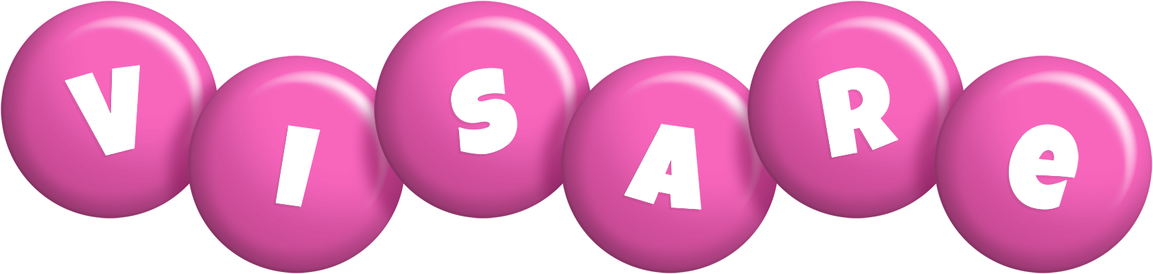 Visare candy-pink logo