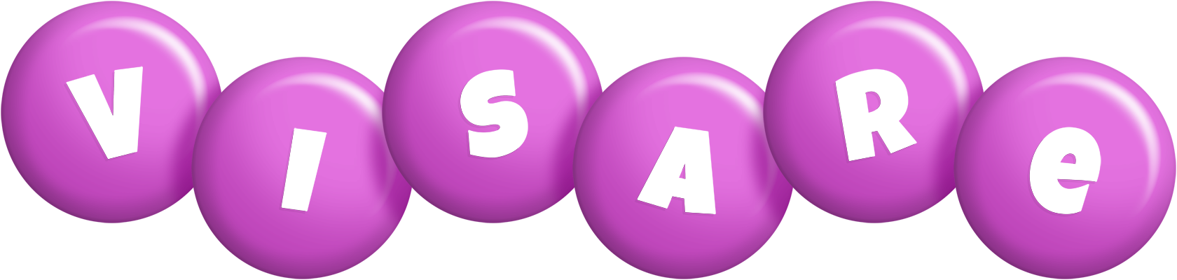 Visare candy-purple logo