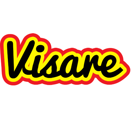 Visare flaming logo