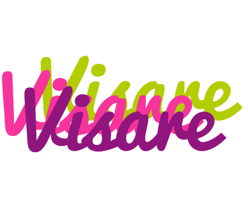 Visare flowers logo