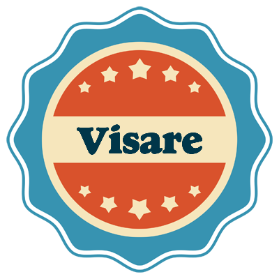 Visare labels logo