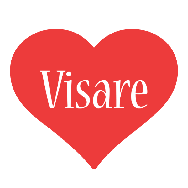 Visare love logo