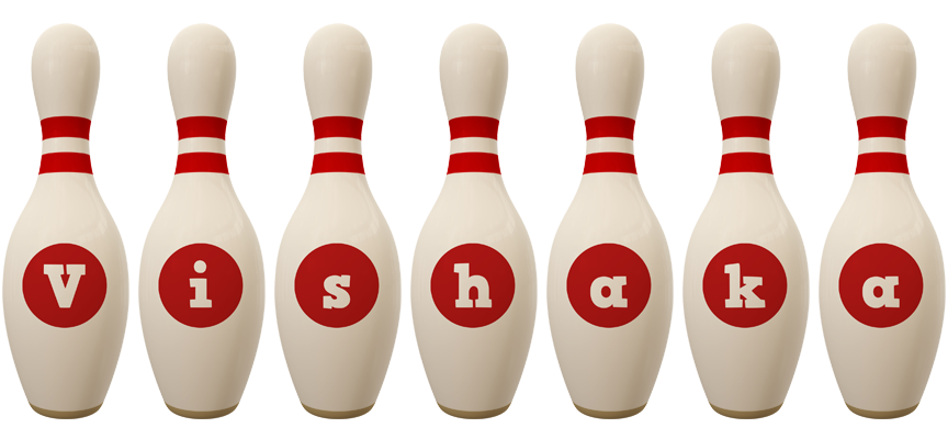Vishaka bowling-pin logo