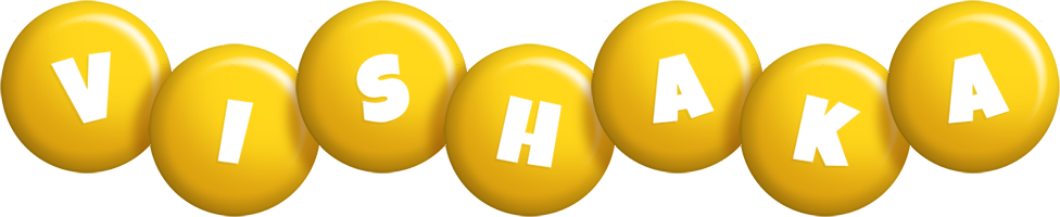 Vishaka candy-yellow logo