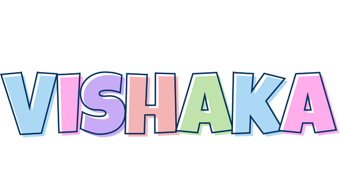 Vishaka pastel logo