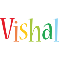 Vishal birthday logo