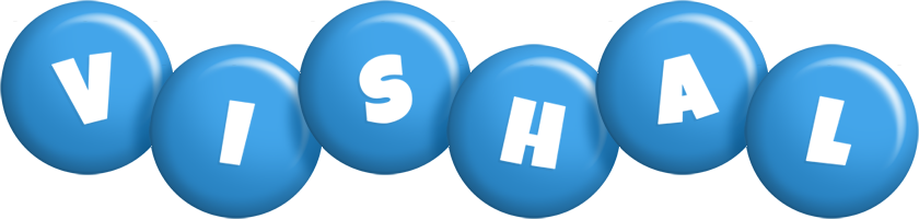 Vishal candy-blue logo
