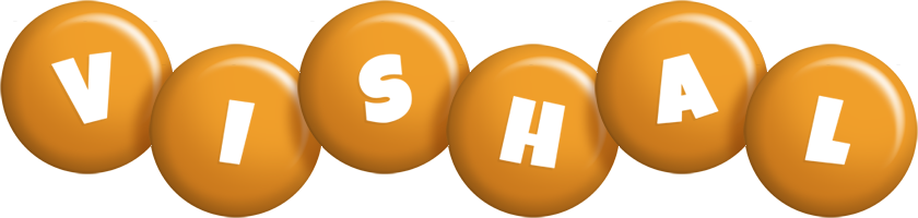 Vishal candy-orange logo