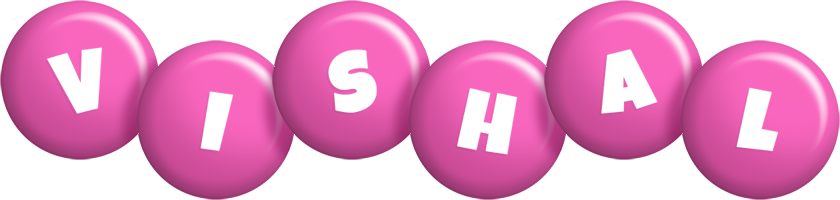 Vishal candy-pink logo