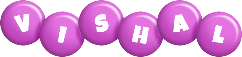Vishal candy-purple logo