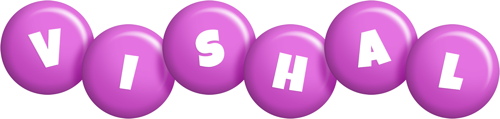 Vishal candy-purple logo