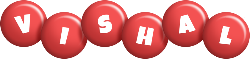 Vishal candy-red logo