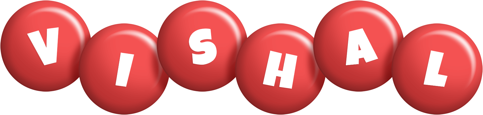 Vishal candy-red logo