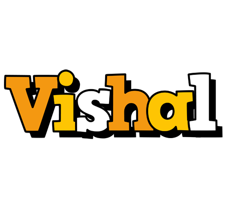 Vishal cartoon logo