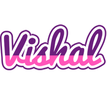 Vishal cheerful logo